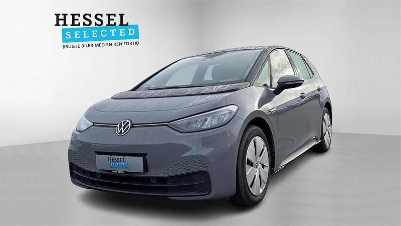 Grå Brugt 2021 VW ID.3 Life Hatchback | 159.900 kr. (God pris) - Billede 1/4