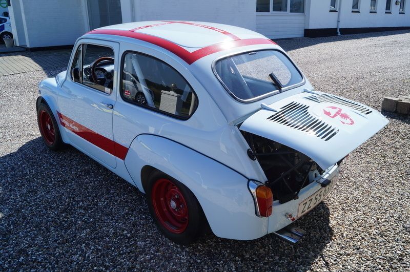 Brugt Fiat 600 Abarth 1958 Hvid