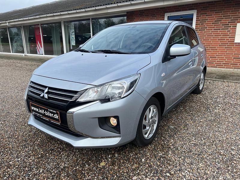 Sølv Brugt 2022 Mitsubishi Space Star Hatchback | 114.900 kr. (Lidt for dyr) - Billede 1/4