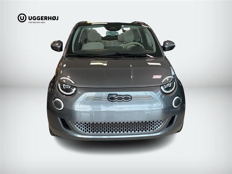 Brugt Fiat 500e La Prima 86 kW (118 HK) 2021 Koksmetal Cabriolet