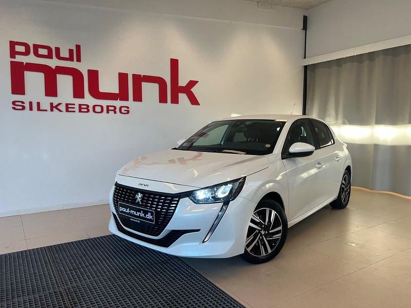 Hvid Brugt 2021 Peugeot 208 Sport Hatchback | 134.990 kr. (Fair pris) - Billede 1/4