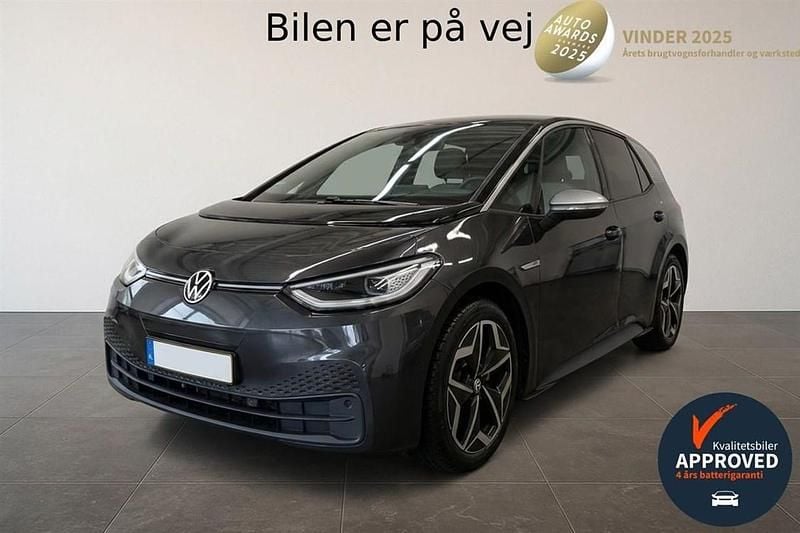 Grå Brugt 2021 VW ID.3 Pro Performance Hatchback | 122.400 kr. (Super pris) - Billede 1/4