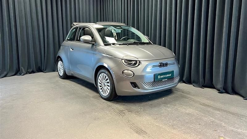 Grå Brugt 2023 Fiat 500e Icon Cabriolet | 159.900 kr. (Lidt for dyr) - Billede 1/1