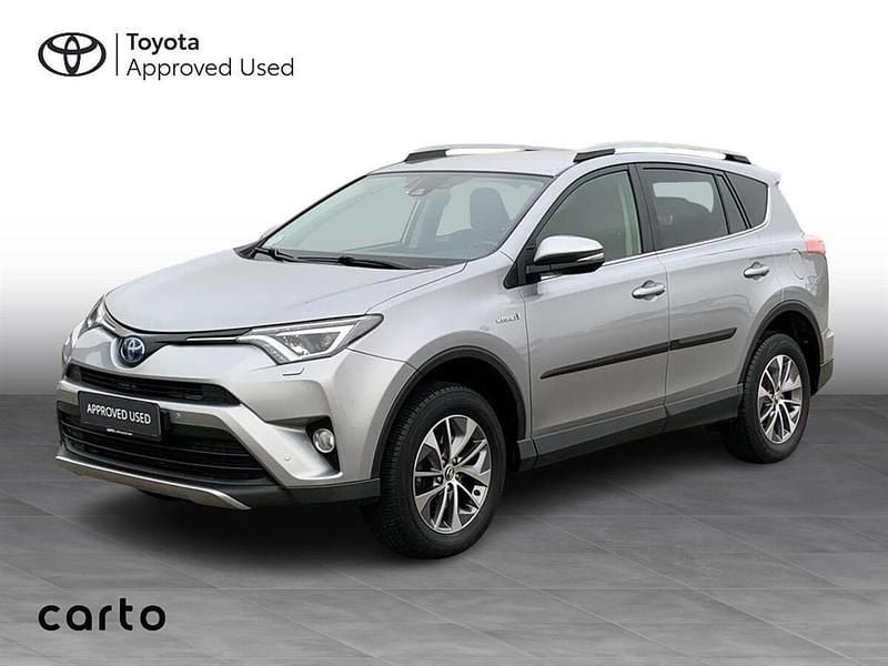 Silvermetal Brugt 2018 Toyota RAV4 Hybrid H3 SUV | 229.900 kr. (Fair pris) - Billede 1/3