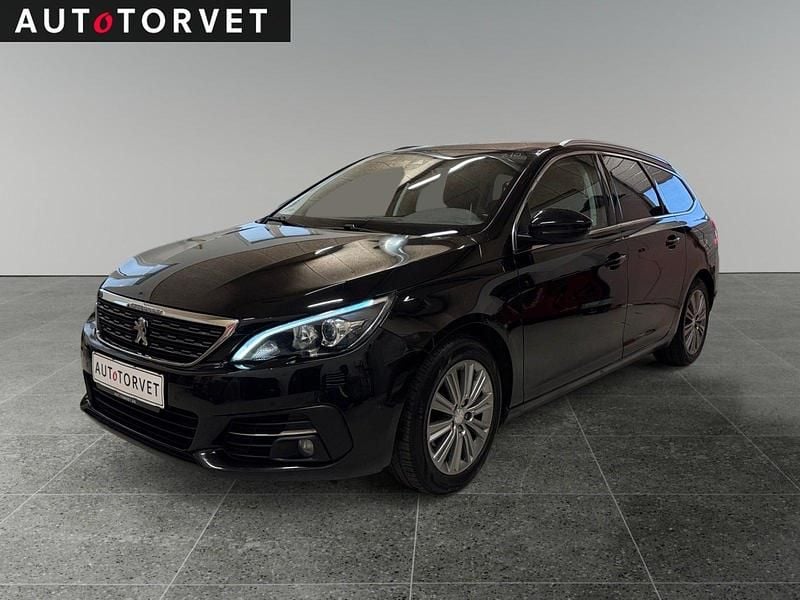 Sort Brugt 2018 Peugeot 308 Allure Sky Stationcar | 67.700 kr. (God pris) - Billede 1/4