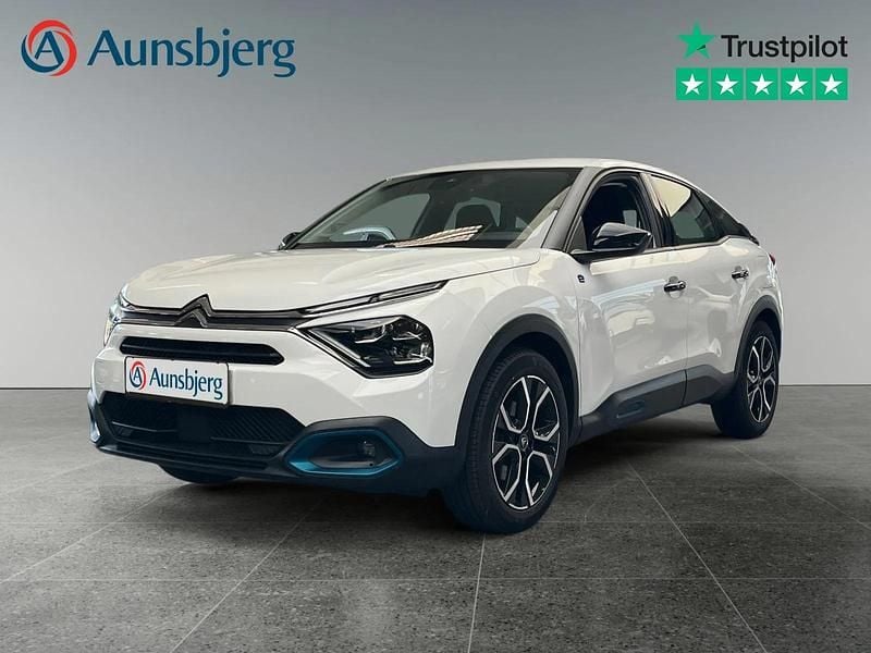 Hvid Brugt 2022 Citroën e-C4 Feel Hatchback | 139.500 kr. (Fair pris) - Billede 1/4
