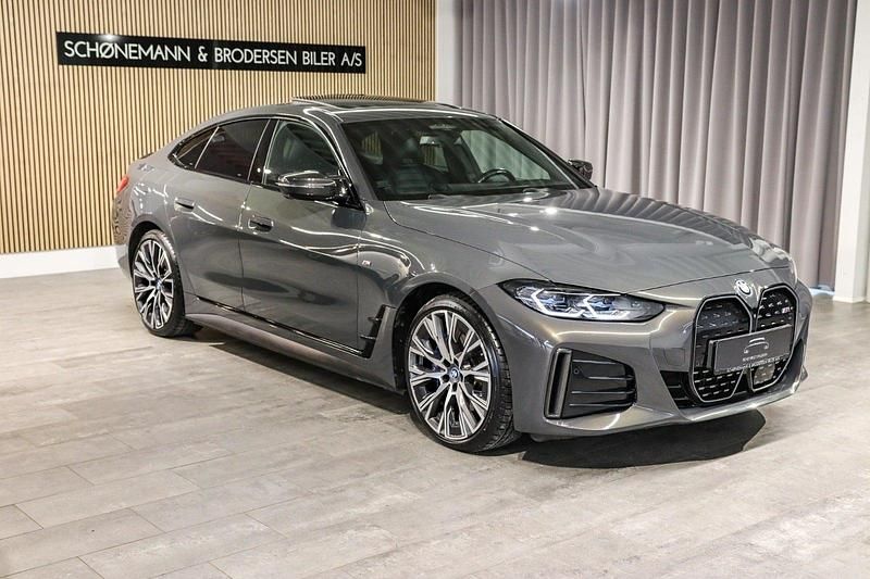 Gråmetal Brugt 2022 BMW i4 Sedan | 429.900 kr. (Lidt for dyr) - Billede 1/4
