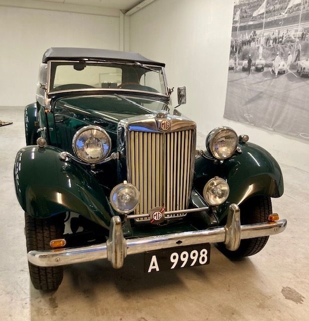 Brugt MG TD 60 HK (44 kW) 1952 Rød Cabriolet