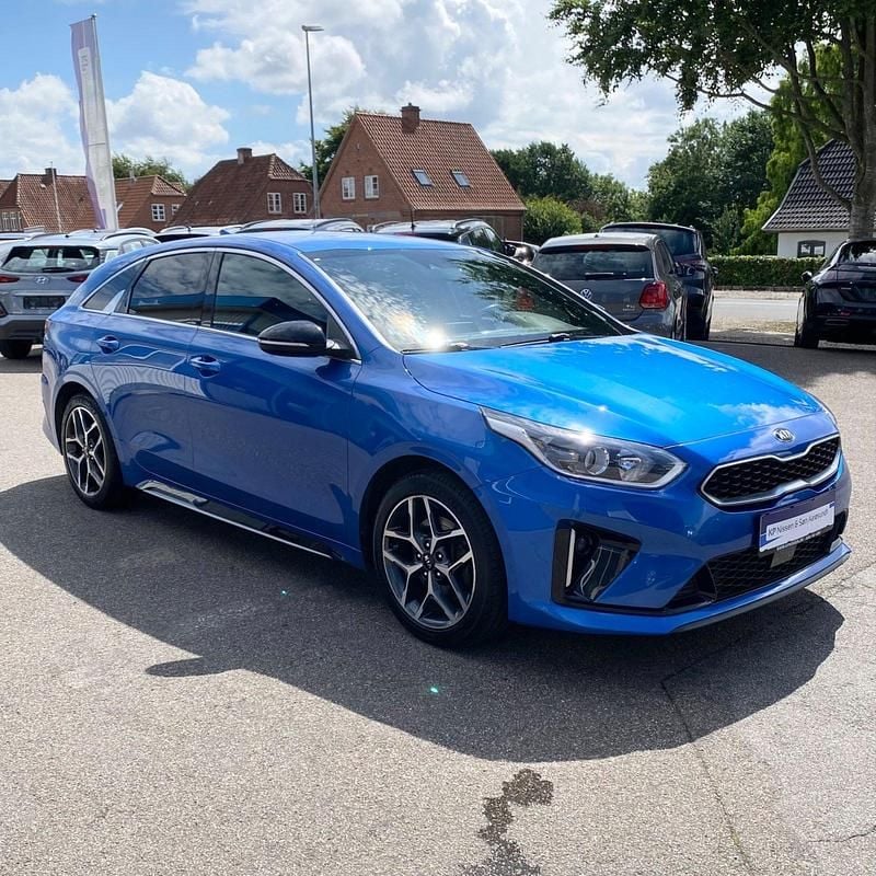 Blåmetal Brugt 2019 Kia ProCeed GT-Line Hatchback | 159.900 kr. (Fair pris) - Billede 1/4