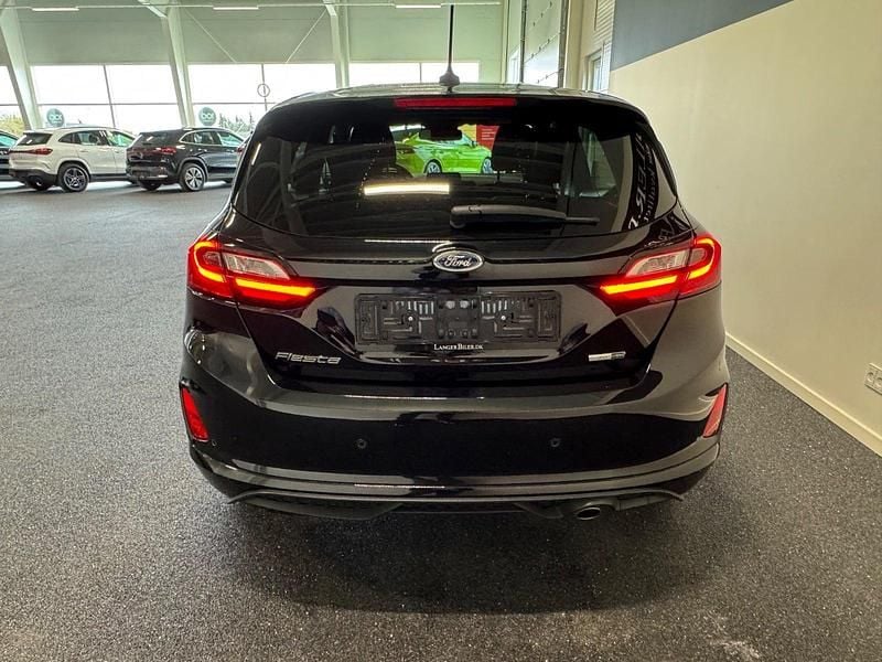 Brugt Ford Fiesta ST-Line X 125 HK (91 kW) 2022 Sortmetal Hatchback
