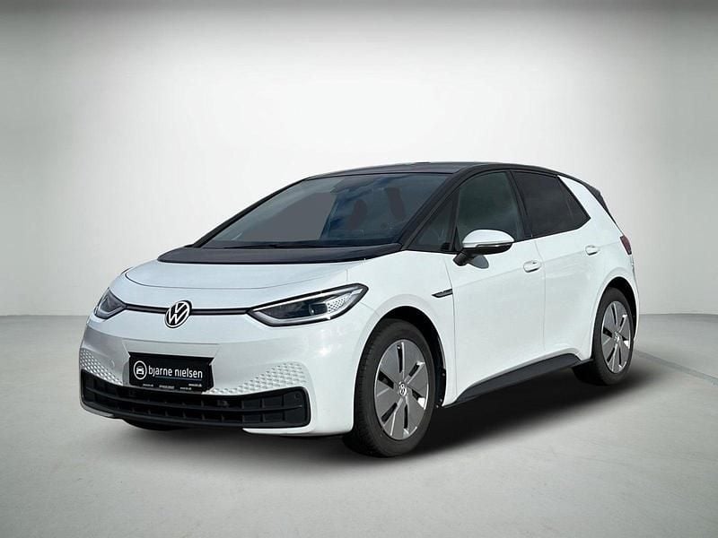 Hvid Brugt 2021 VW ID.3 Hatchback | 199.990 kr. (Dyr) - Billede 1/4