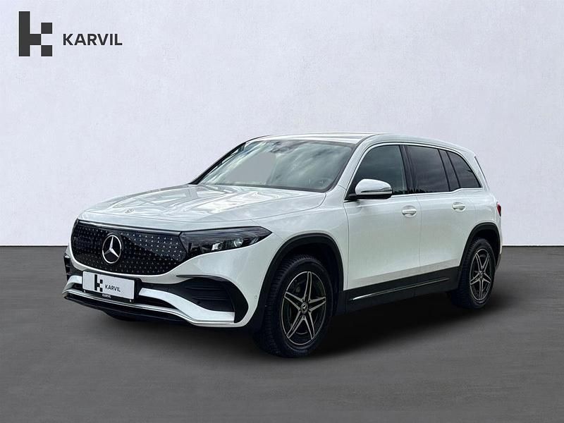 Hvid Brugt 2024 Mercedes EQB250+ AMG SUV | 339.900 kr. (Fair pris) - Billede 1/4