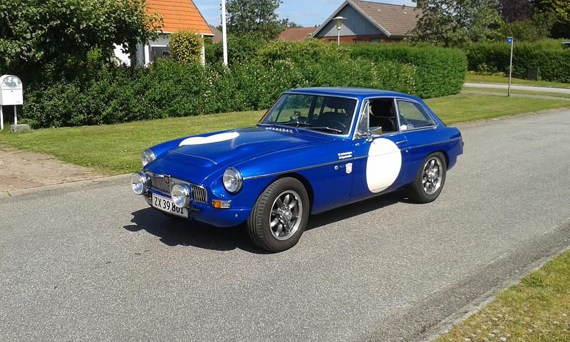 Blå Brugt 1968 MG C GT Coupe | 185.000 kr. - Billede 1/2