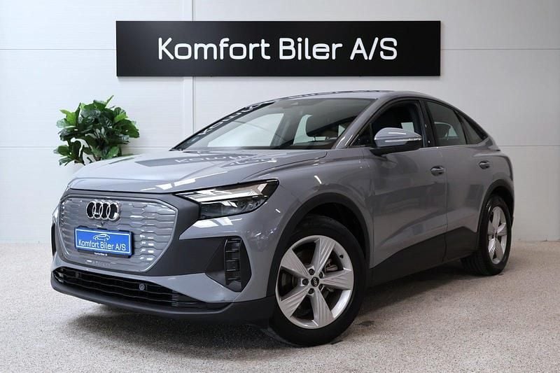Grå Brugt 2021 Audi Q4 Sportback e-tron SUV | 214.900 kr. (Fair pris) - Billede 1/4
