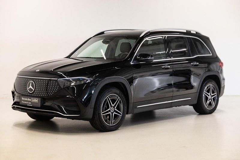 Farve: sort Brugt 2024 Mercedes EQB350 AMG SUV | 389.900 kr. (Fair pris) - Billede 1/4