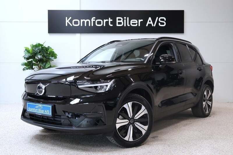 Sort Brugt 2022 Volvo XC40 Plus SUV | 254.900 kr. (God pris) - Billede 1/4
