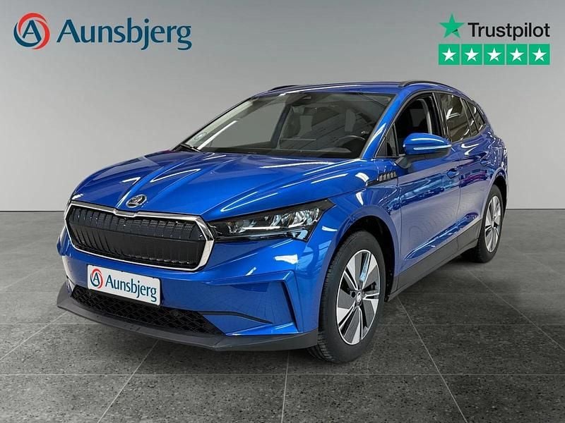 Blå metal Brugt 2023 Skoda Enyaq iV SUV | 212.500 kr. (God pris) - Billede 1/4