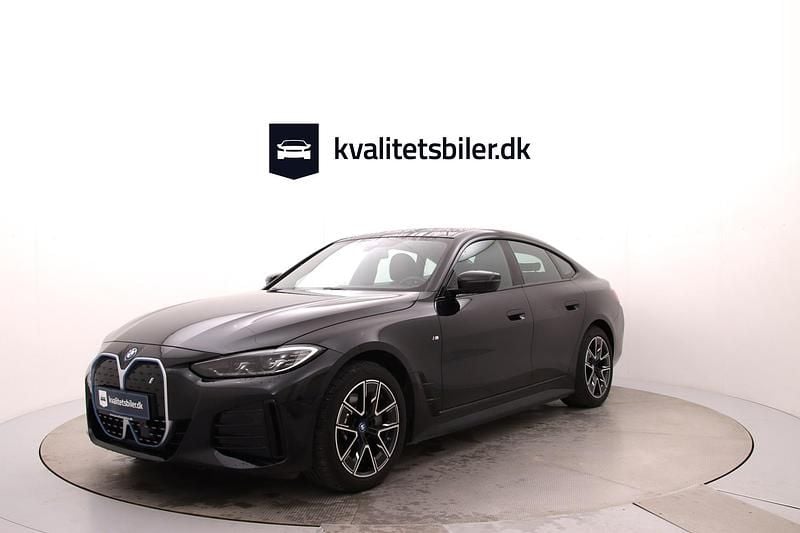 Sortmetal Brugt 2023 BMW i4 M Sport Sedan | 349.900 kr. (God pris) - Billede 1/4