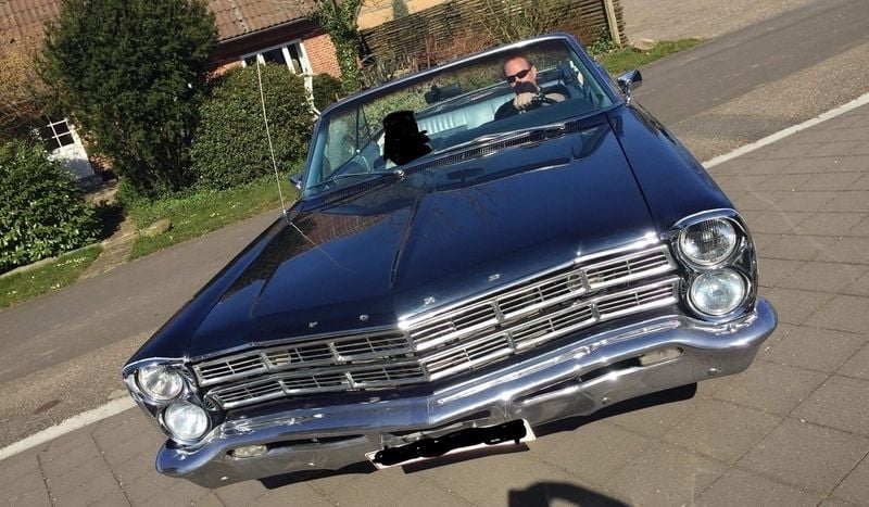 Blå Brugt 1967 Ford Galaxie | 225.000 kr. - Billede 1/4