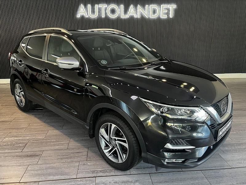 Sortmetal Brugt 2017 Nissan Qashqai Tekna+ SUV | 139.800 kr. (Fair pris) - Billede 1/4