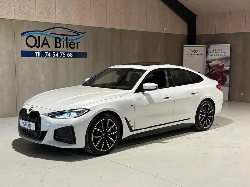 Hvidmetal Brugt 2022 BMW i4 M Sport Sedan | 369.900 kr. (Dyr) - Billede 1/4