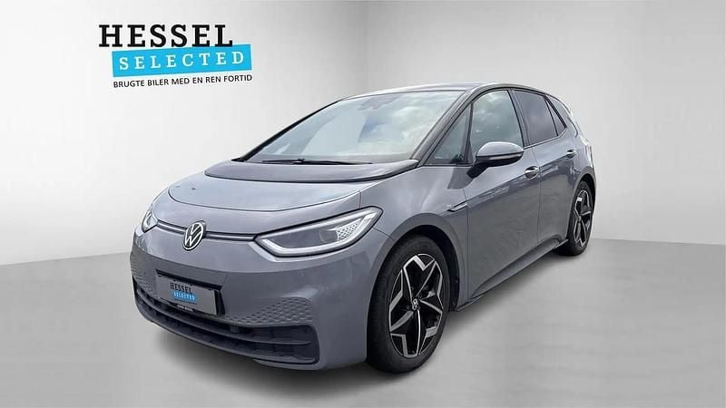 Hvid Brugt 2021 VW ID.3 Pro Hatchback | 169.900 kr. (God pris) - Billede 1/4