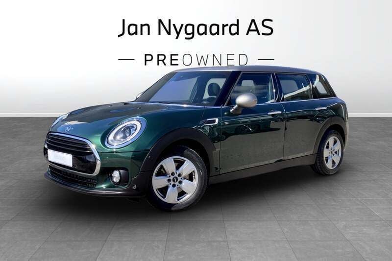 Mørkgrønmetal Brugt 2019 Mini Cooper Clubman Essential Stationcar | 189.000 kr. (Fair pris) - Billede 1/4
