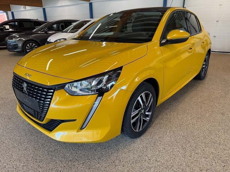 Gulmetal Brugt 2020 Peugeot 208 Allure Sky Hatchback | 109.900 kr. (Fair pris) - Billede 1/4