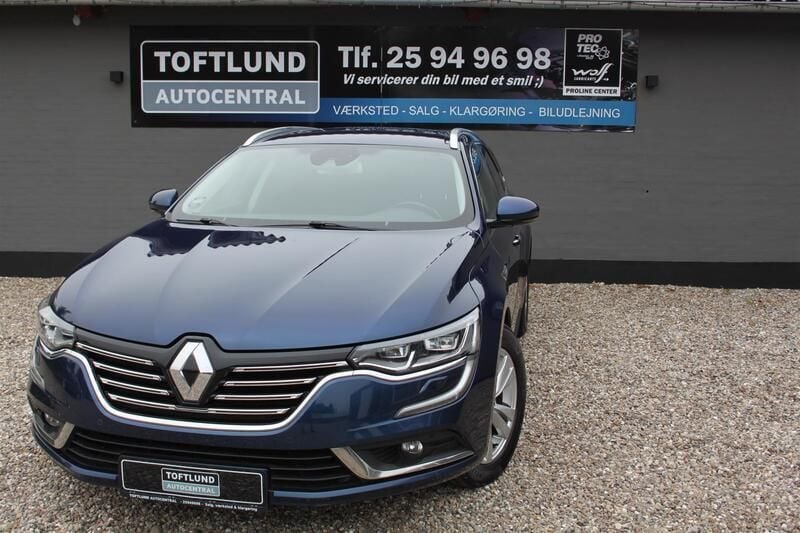 Blå Brugt 2016 Renault Talisman Zen Stationcar | 113.900 kr. (Fair pris) - Billede 1/4