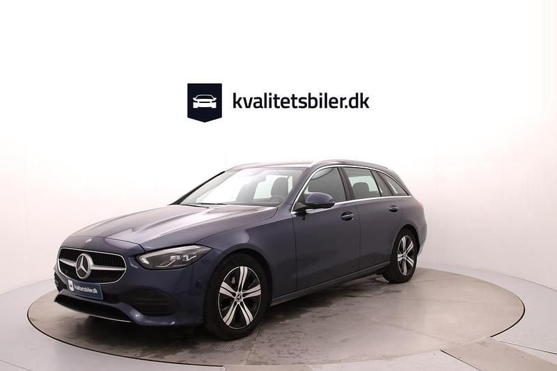 Blåmetal Brugt 2023 Mercedes C220 Stationcar | 439.900 kr. (Fair pris) - Billede 1/4