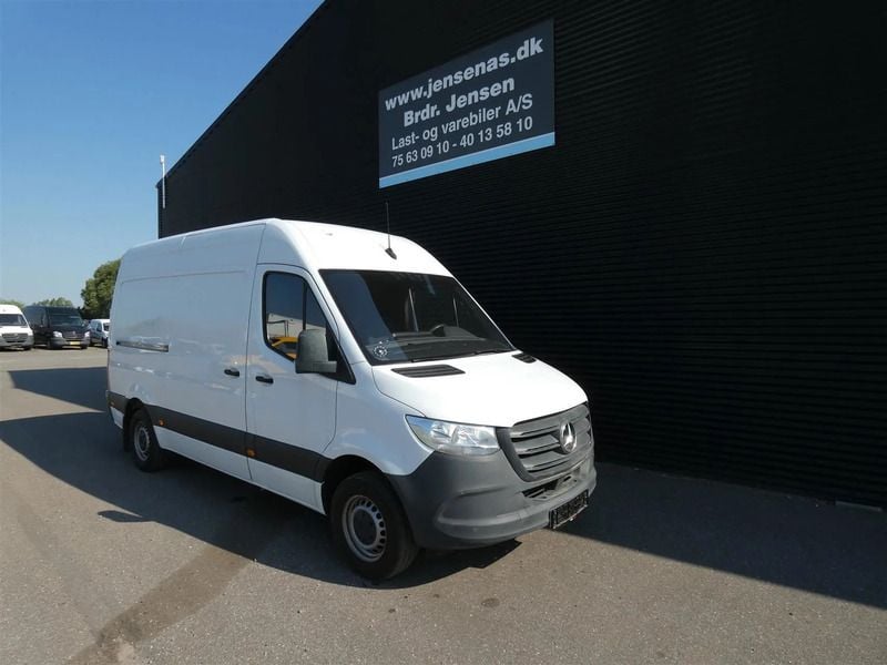 Hvid Brugt 2020 Mercedes Sprinter Van | 184.800 kr. - Billede 1/4