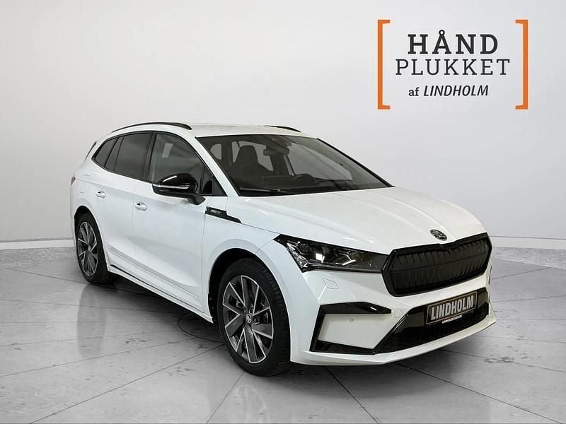 Hvidmetal Brugt 2021 Skoda Enyaq iV SportLine SUV | 279.900 kr. (Lidt for dyr) - Billede 1/4