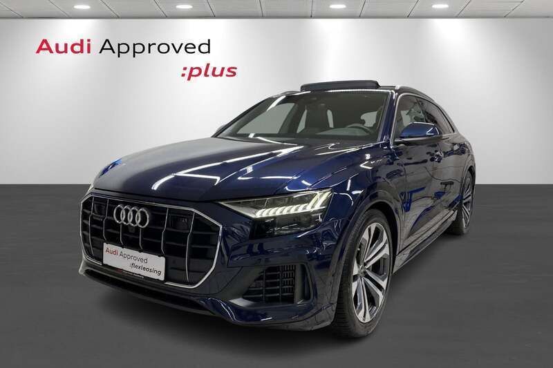 Blåmetal Brugt 2023 Audi Q8 Premium SUV | 1.069.900 kr. - Billede 1/4