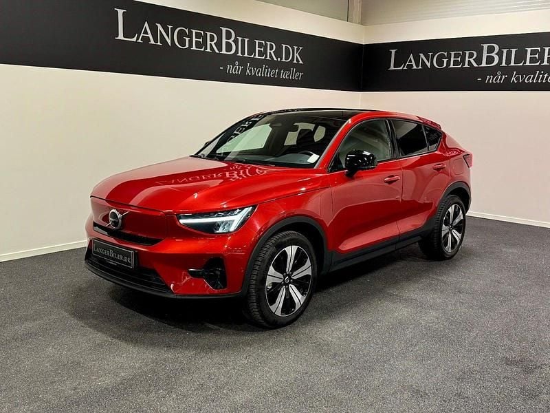 Rødmetal Brugt 2023 Volvo C40 Ultimate SUV | 259.500 kr. (Fair pris) - Billede 1/4