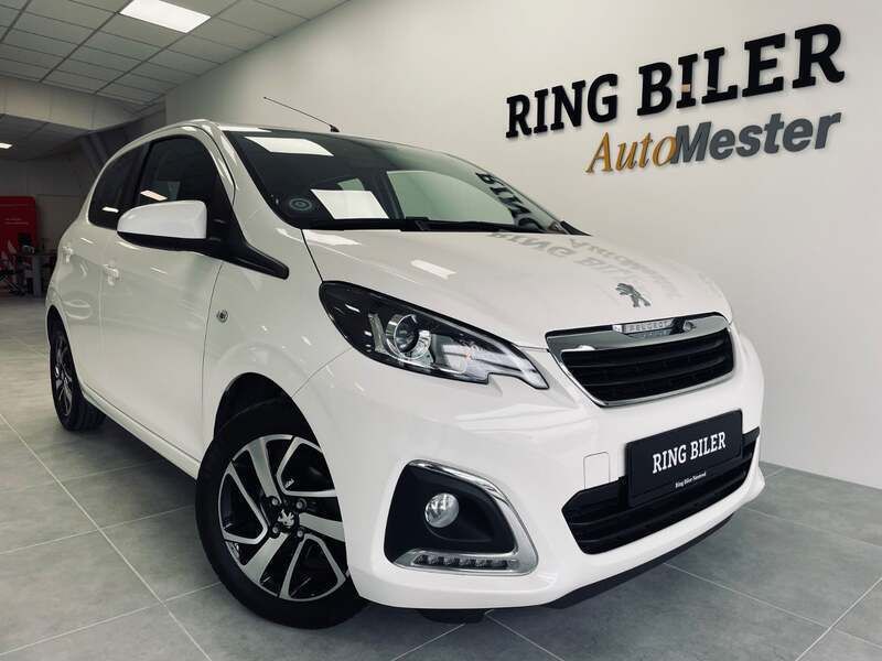 Hvid Brugt 2020 Peugeot 108 Hatchback | 84.800 kr. (Fair pris) - Billede 1/4