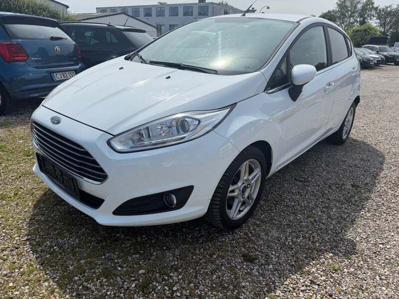 Hvid Brugt 2014 Ford Fiesta Titanium X Hatchback | 59.990 kr. (Fair pris) - Billede 1/4