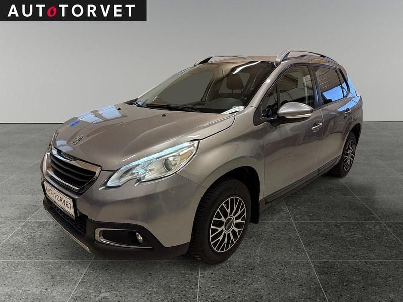 Sølvmetal Brugt 2014 Peugeot 2008 SUV | 44.700 kr. (God pris) - Billede 1/4