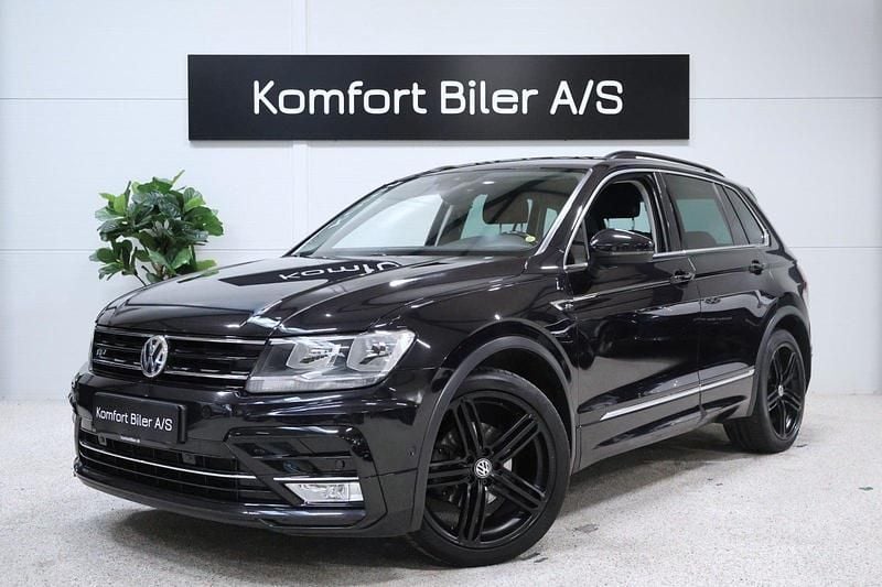 Sort Brugt 2017 VW Tiguan R-line SUV | 239.900 kr. (Fair pris) - Billede 1/4
