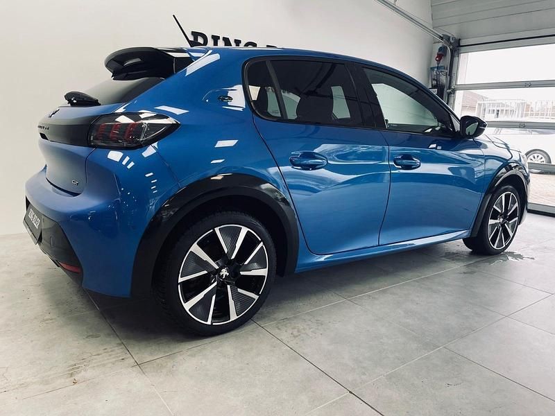 Brugt Peugeot e-208 GT 100 kW (136 HK) 2021 Blåmetal Hatchback
