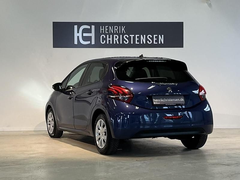 Brugt Peugeot 208 82 HK (60 kW) 2018 Blåmetal Hatchback