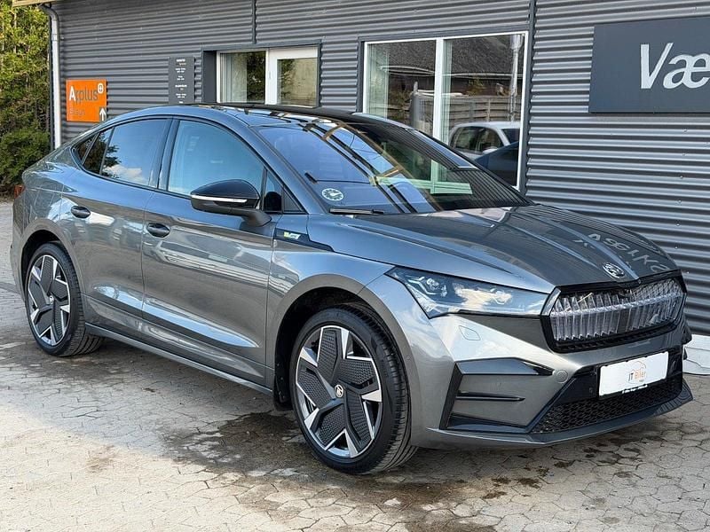 Koksmetal Brugt 2024 Skoda Enyaq iV RS SUV | 399.900 kr. (Lidt for dyr) - Billede 1/4