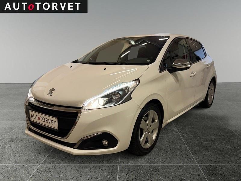 Hvid Brugt 2016 Peugeot 208 Hatchback | 39.700 kr. (Super pris) - Billede 1/4