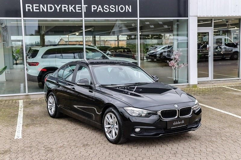 Sort Brugt 2015 BMW 320 Sport Line Sedan | 89.500 kr. (Super pris) - Billede 1/4