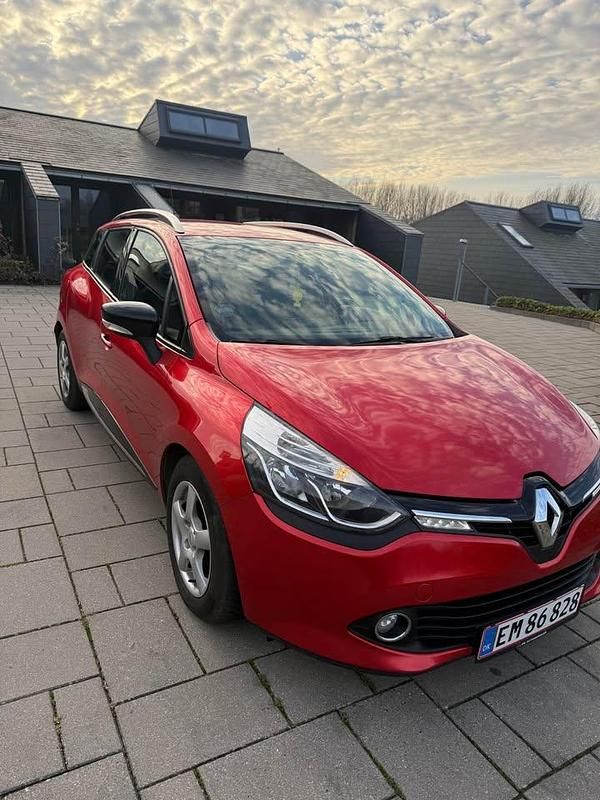Brugt Renault Clio GrandTour 75 HK (55 kW) 2015 Rød Stationcar