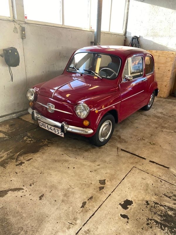 Rød Brugt 1971 Fiat 600 | 65.000 kr. - Billede 1/4