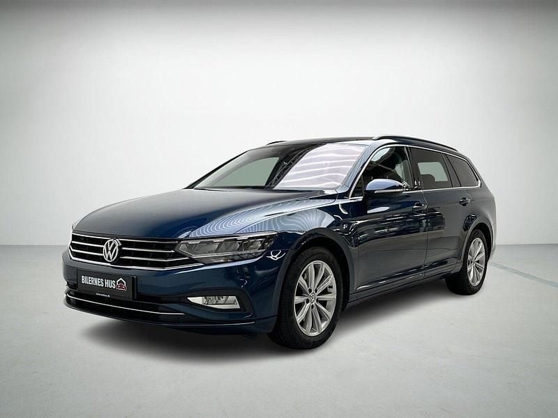 Blåmetal Brugt 2019 VW Passat Business+ Sedan | 204.980 kr. (Fair pris) - Billede 1/4