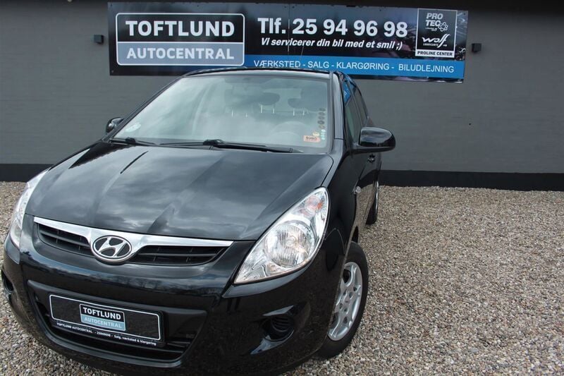 Sort Brugt 2009 Hyundai i20 Comfort Hatchback | 49.900 kr. (Fair pris) - Billede 1/4