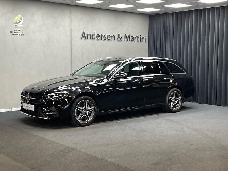 Obsidian black Brugt 2020 Mercedes E300 Premium Stationcar | 389.700 kr. - Billede 1/4