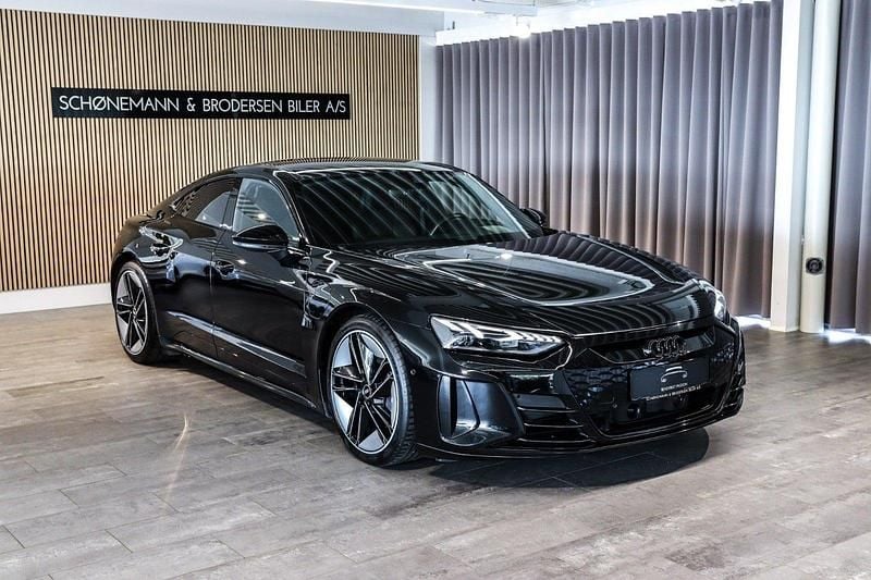 Sortmetal Brugt 2021 Audi e-tron GT quattro Comfort Sedan | 599.900 kr. (Super pris) - Billede 1/4