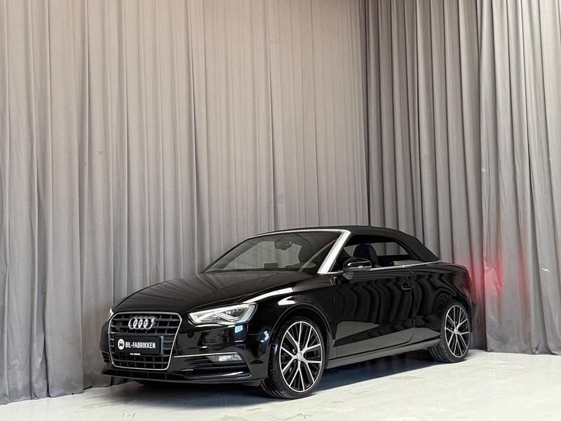 Sortmetal Brugt 2015 Audi A3 Ambition Cabriolet | 199.900 kr. - Billede 1/2